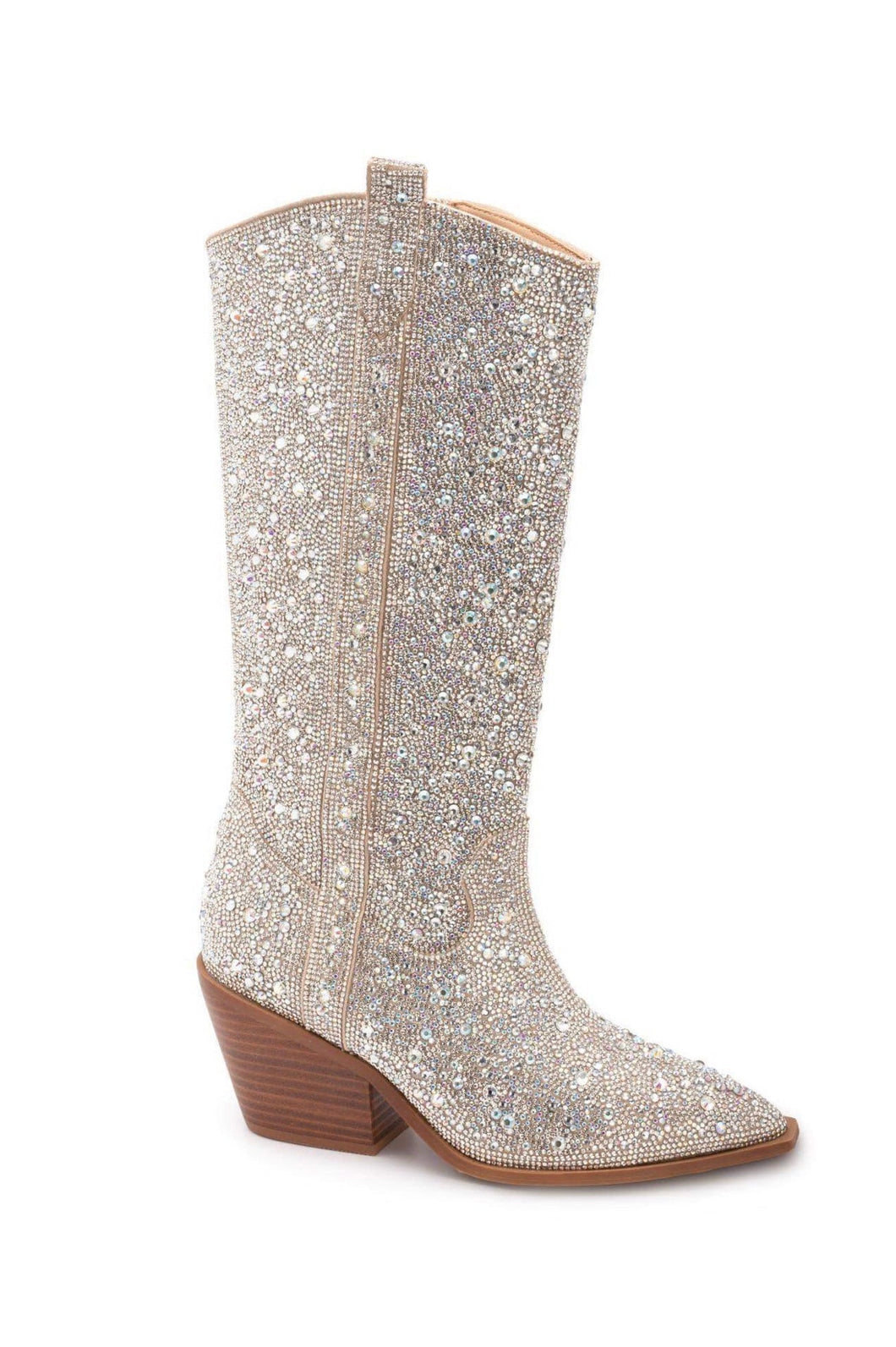 2053- GLITZY CLEAR RHINESTONES