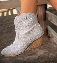 Load image into Gallery viewer, 2054- CORKYS SHINE BRIGHT SHORT SPARKLE  BOOTS
