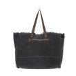 Load image into Gallery viewer, S-2531-MYRA-BLACK FERN WEEKENDER BAG
