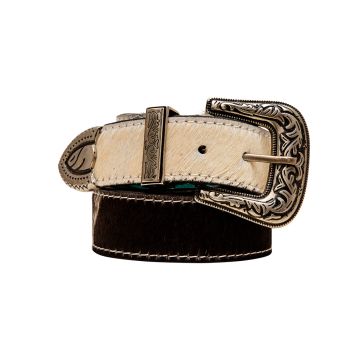 MYRA-S-6884-M-Cestus Hairon Leather Belt-Medium