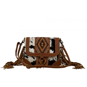 S-7342- STONE FRINGE BAG