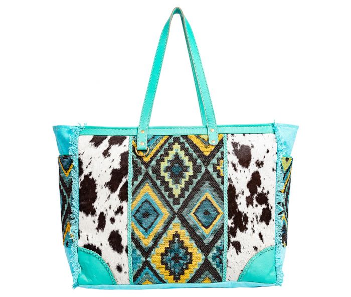 S-8924- Tonga Ridge Weekender Bag in Turquoise