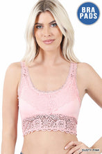 Load image into Gallery viewer, 1526-SEAMLESS STRETCH LACE BRA
