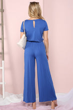 Load image into Gallery viewer, 1535-JUMPSUIT WITH SIDE POCKET-FRENCH BLUE
