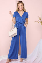 Load image into Gallery viewer, 1535-JUMPSUIT WITH SIDE POCKET-FRENCH BLUE
