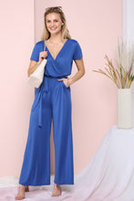 Load image into Gallery viewer, 1535-JUMPSUIT WITH SIDE POCKET-FRENCH BLUE
