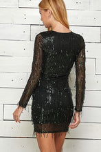 Load image into Gallery viewer, 1059-SEQUIN EMBELISHED PARTY DRESS
