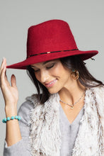 Load image into Gallery viewer, Soft Wool Panama Hat
