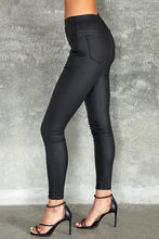Load image into Gallery viewer, 1271-WAX COATED ELASTIC WAISTBAND JEGGING
