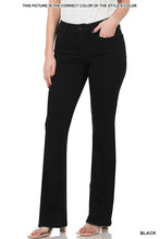 Load image into Gallery viewer, 1837-MID-RISE BOOTCUT DENIM PANTS
