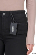 Load image into Gallery viewer, 1958- HIGH-RISE ANKLE SKINNY BLACK DENIM PANTS
