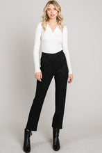Load image into Gallery viewer, 3009-Stretchy Butter Suede Pants-BLACK
