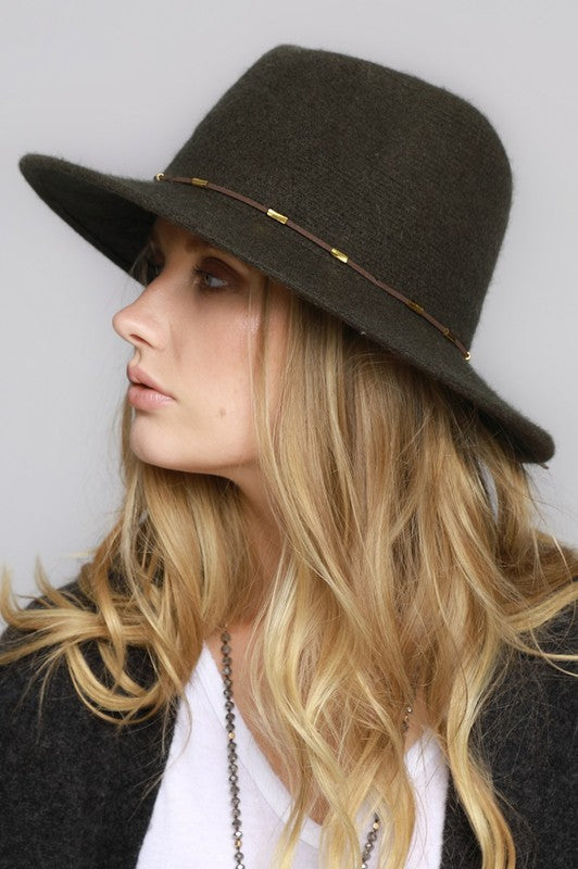 Soft Wool Panama Hat