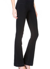 Load image into Gallery viewer, CELLO #58- Black Flared pull on Jegging
