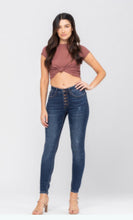 Load image into Gallery viewer, JUDY BLUE #176- BUTTON FLY NO DESTROY SKINNY
