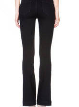 Load image into Gallery viewer, CELLO #58- Black Flared pull on Jegging

