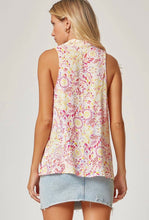 Load image into Gallery viewer, 1617-Printed Sleeveless Top
