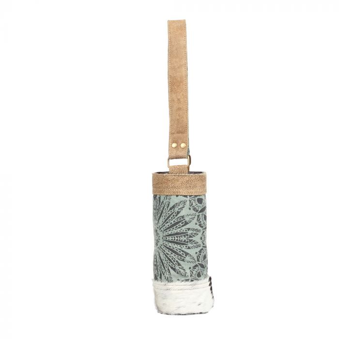 S-1400-OLIVE COLORED WINE BAG